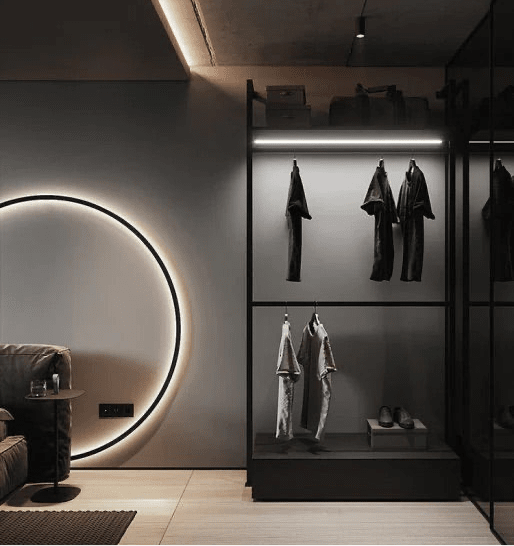 AuroraX Orbit Kulaté LED nástěnné svítidlo Moderní design Pro