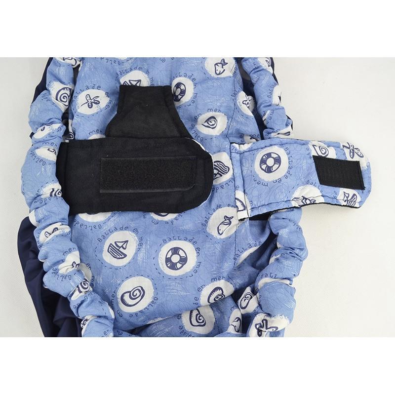 Adjustable Comfort Wrap Carrier Sling For Newborns With Support Strap