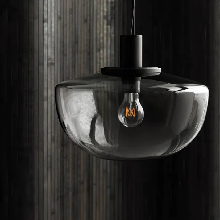 Kentro Glass Globe Pendant Light For Dining Table And Kitchen