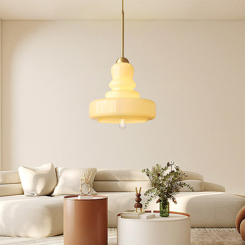 Hand-Blown Vintage Glass Pendant Light For Dining | Elaris