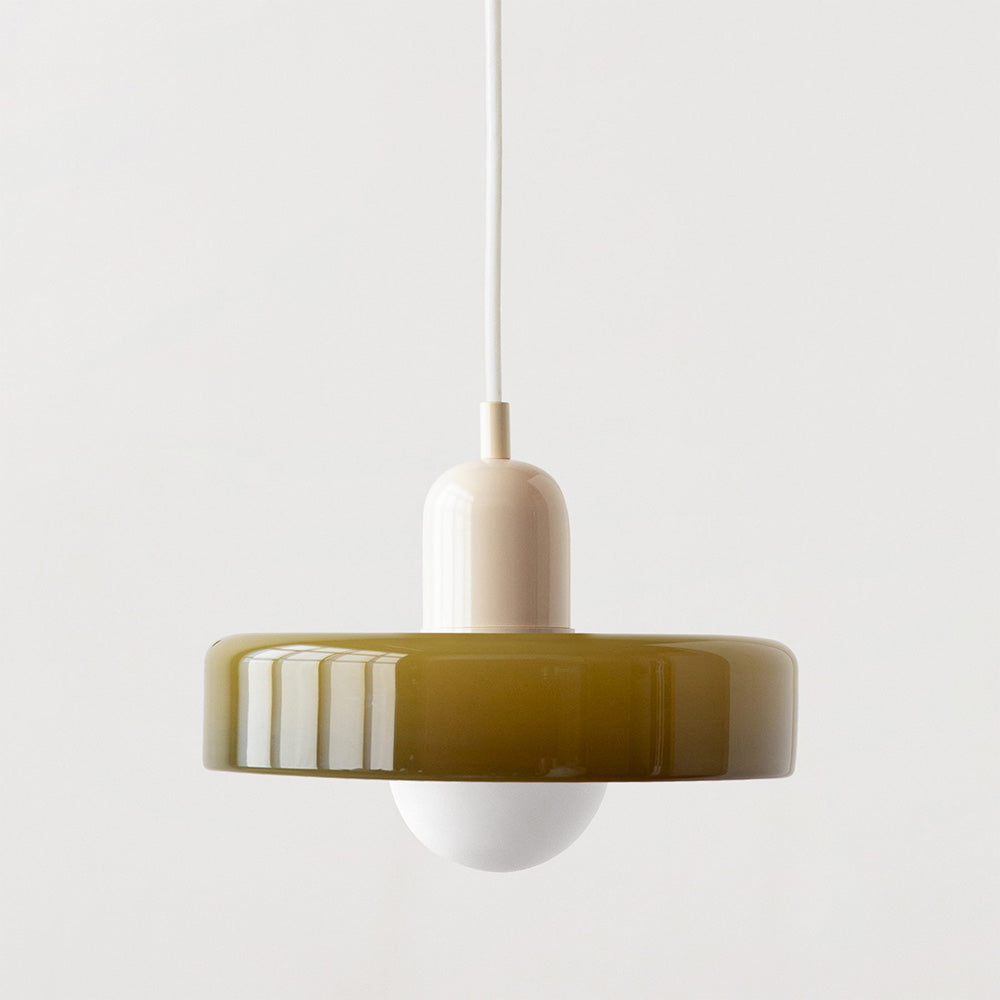 Veyra Glass Pendant Light For Modern Bauhaus Living