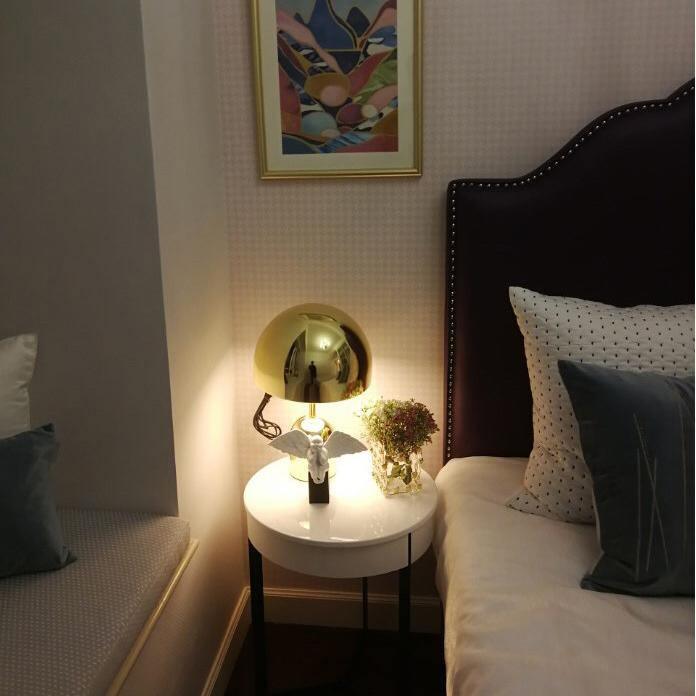 AstraBell Bell Shape Lamp With Warm Ambient Lighting