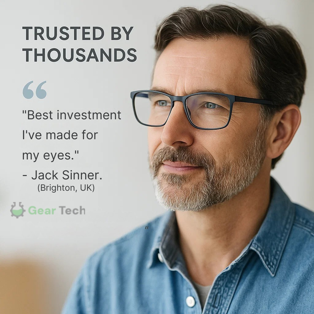 German Designed Progressive Eyeglasses for Clear All-Day Vision