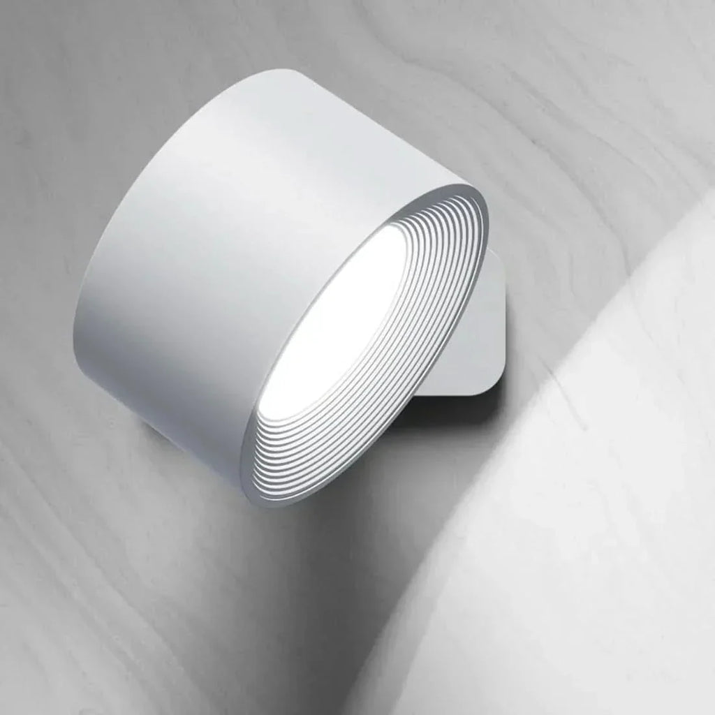 360stupňová bezdrátová nástěnná lampa s USB dobíjením a třemi úrovněmi jasu