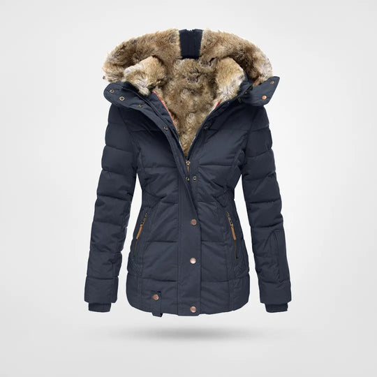 Aurora Crest Winter Jacket, Warm and Waterproof with Four Front Pockets