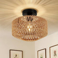Lyvara Boho závěsná lampa ručně vyráběná eklektická stropní svítidlo