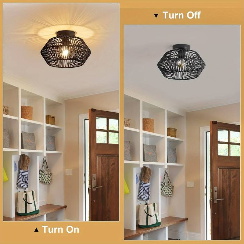Závěsná lampa Nyara Boho Ručně vyrobená pro eklektické světlo