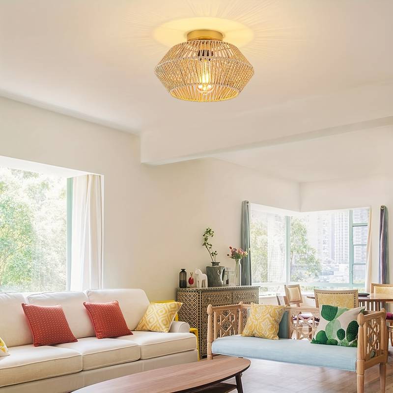 Závěsná lampa Nyara Boho Ručně vyrobená pro eklektické světlo