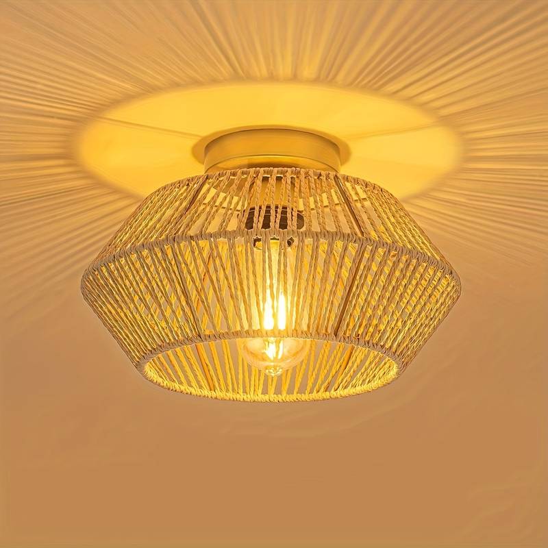 Závěsná lampa Nyara Boho Ručně vyrobená pro eklektické světlo