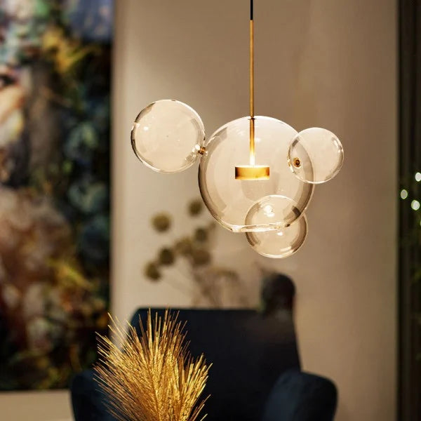 Lampa wisząca OrbisGlow Sphere z wysokiej jakości diodami LED do nowoczesnych wnętrz