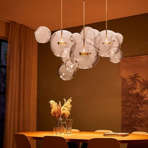 Lampa wisząca OrbisGlow Sphere z wysokiej jakości diodami LED do nowoczesnych wnętrz