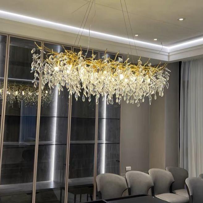 Lampadario a Bracci in Cristallo Stile Francese per Case Moderne