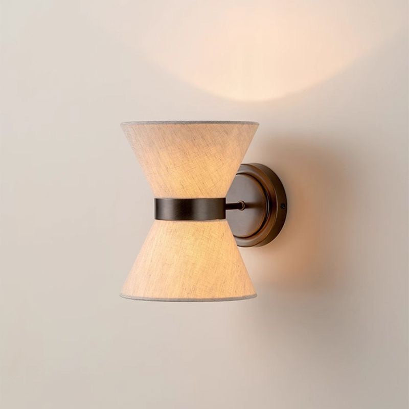 LumiWabi Silk Wall Light in Wabi Sabi Minimalist Style