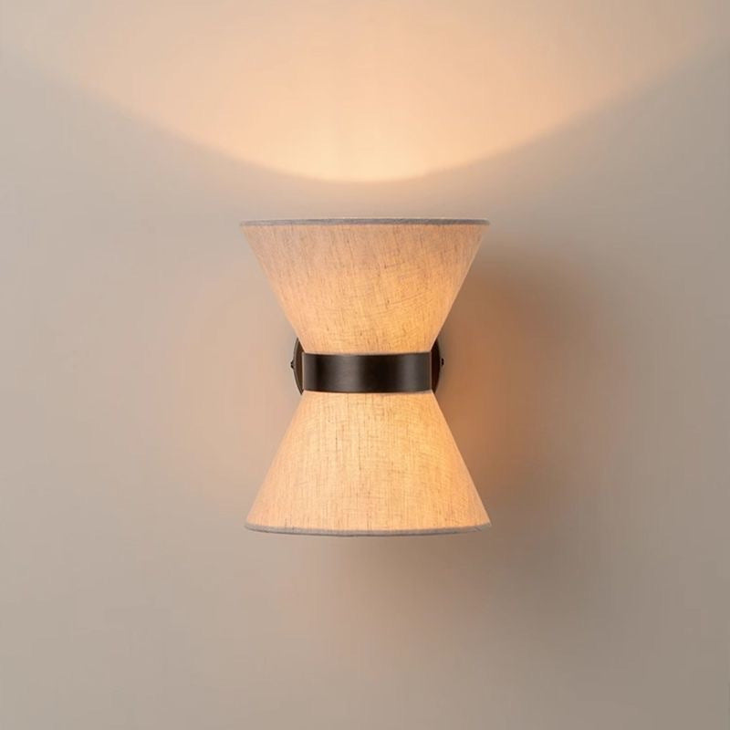 LumiWabi Silk Wall Light in Wabi Sabi Minimalist Style