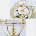 Aurora Brass Orrery Ručně vyrobený model sluneční soustavy s pěti planetami