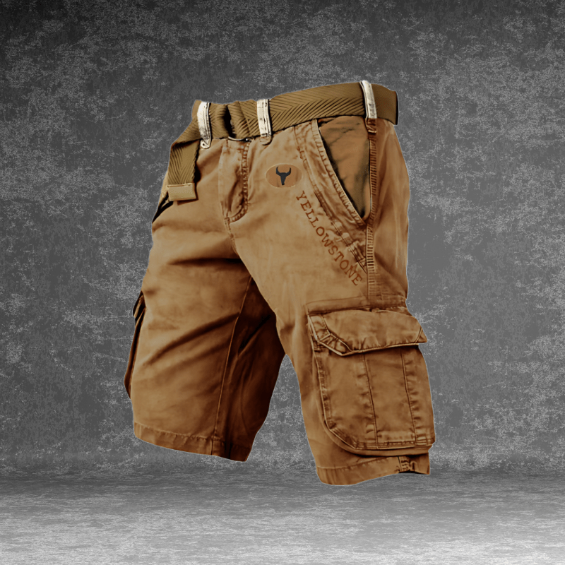Pantaloncini Cargo TrailNova da Uomo con Molte Tasche