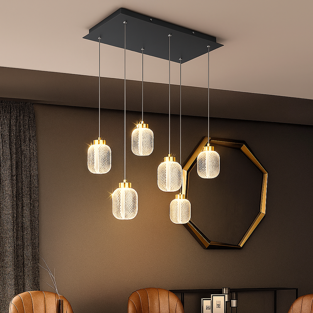 Astrae Pendant Lamp For Warm Kitchen Table Lighting