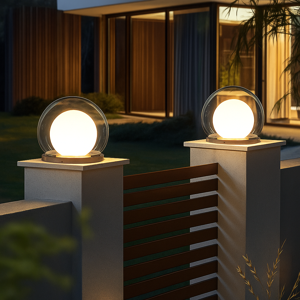 Noctara MoonGlow Solar Outdoor Lantern With Soft Ambient Glow