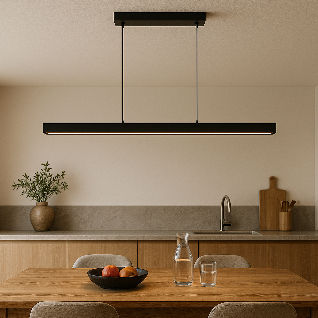 Závěsná lampa Aurelia Nordic pro kuchyň a jídelní stůl