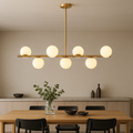 Astraea Gold Esstisch-Kronleuchter