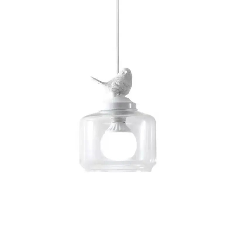 Naterra Hanging Lamp With Bird Motif And Natural Warm Glow For Cozy Rooms