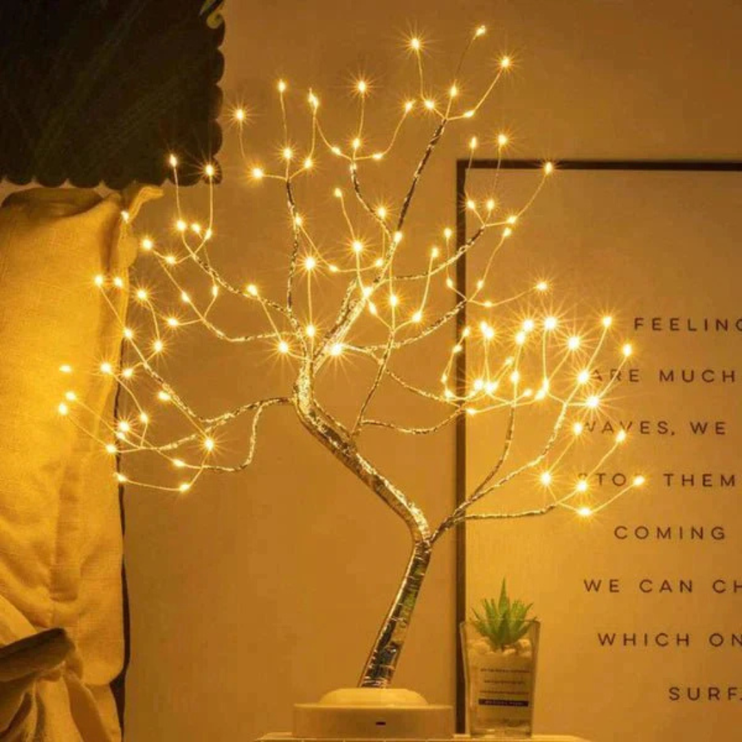 Lumara geometrická stolní lampa s 108 LED světly pro stoly