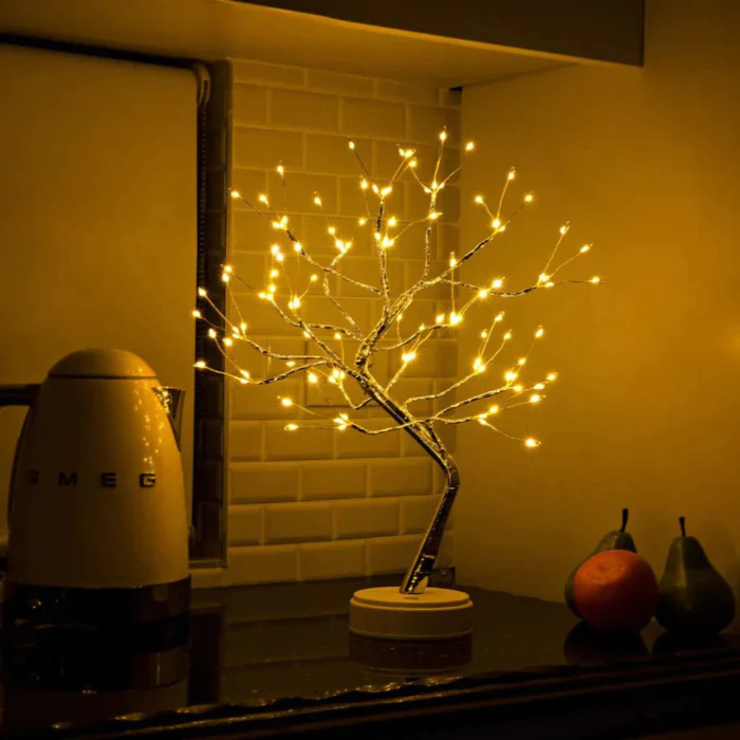 Lumara geometrická stolní lampa s 108 LED světly pro stoly