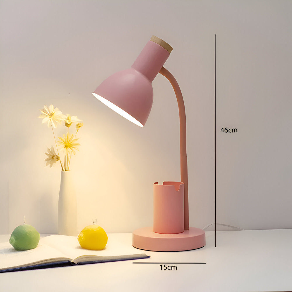 AstraLuma Moderne LED-Schreibtischlampe mit integriertem Stifthalter