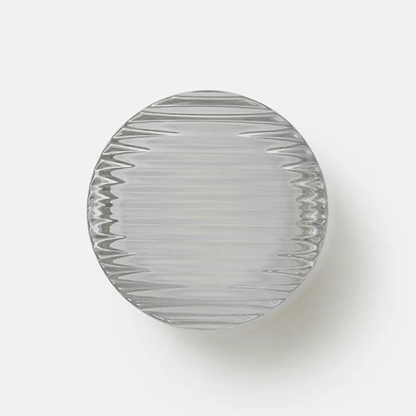 Lampada da parete LED rotonda moderna con diffusore in vetro satinato per uso interno ed esterno