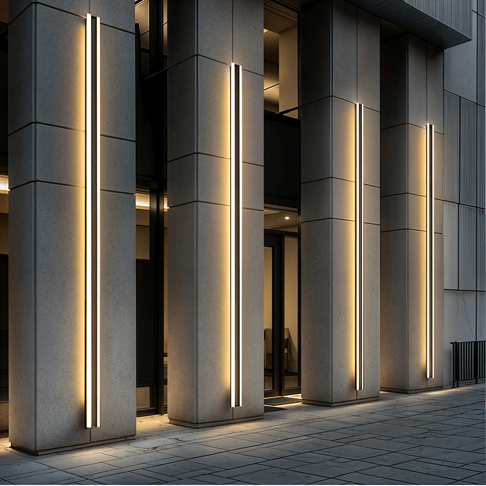 چراغ دیواری LED آلومینیومی بیرونی کیرلوس با طراحی شیک