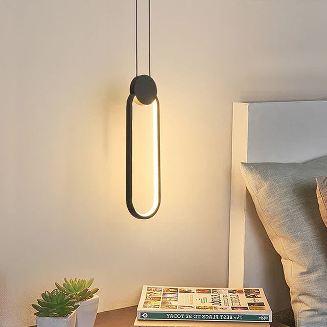 Závěsné svítidlo Nyra Moderní minimalistické železné svítidlo do kuchyní