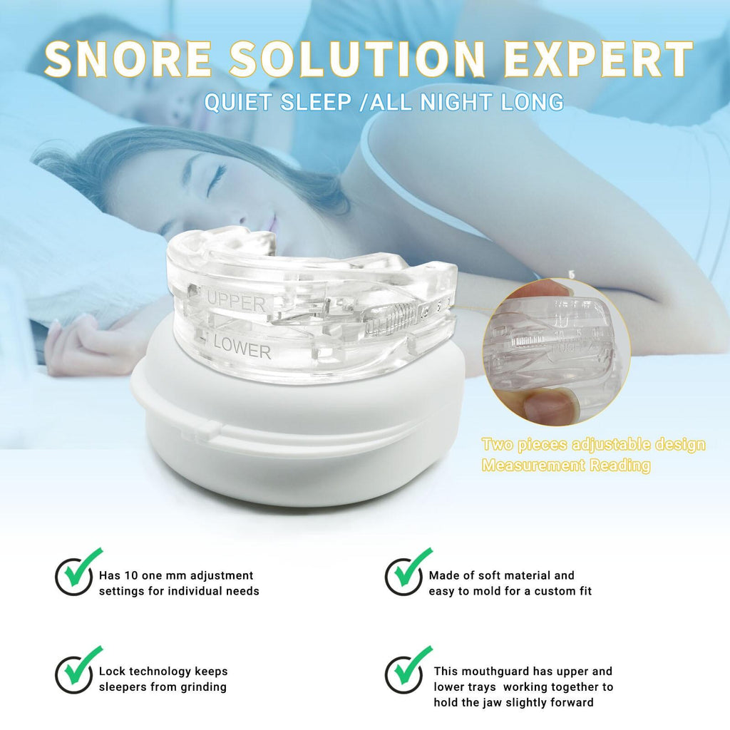 Parafaringe Antirussamento in Silicone RestEase con Custodia da Viaggio