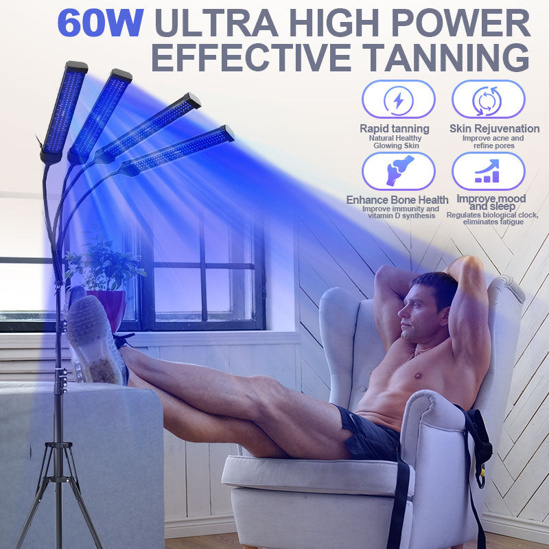Lampada Abbronzante Domestica Solarium Serie Prime Per Uso Casalingo