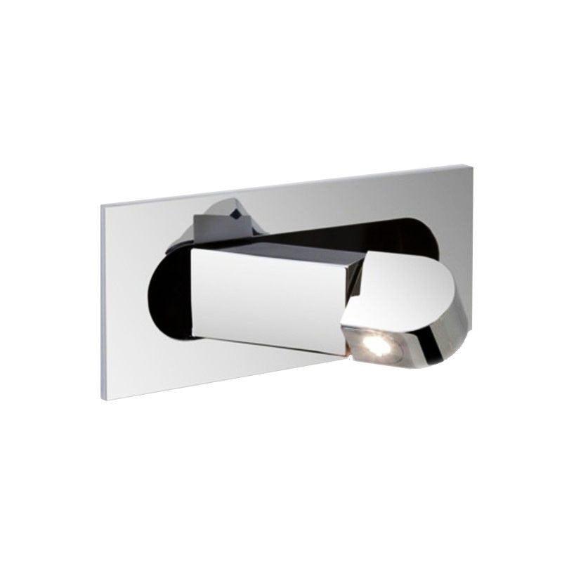 NyraLume Halo LED nástěnná lampa na čtení u postele s ambientním podsvícením