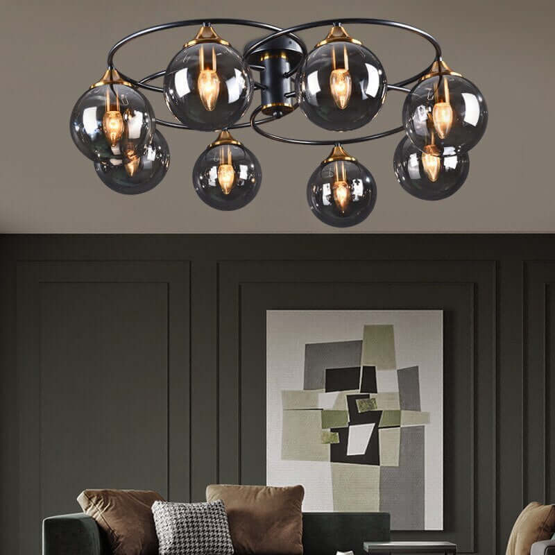 Dimmable vintage LED ceiling light 2