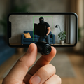 AeroGuard Mini Wireless Hidden Camera With Audio For Nanny Monitoring