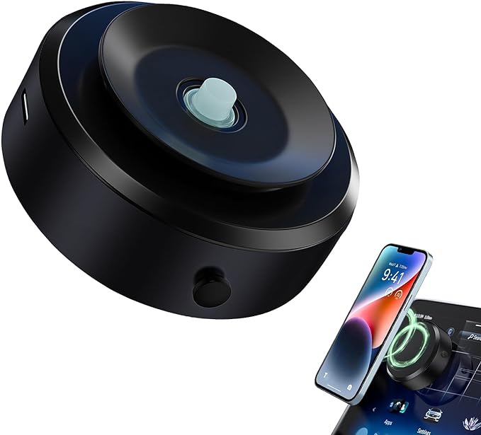 Dual Sided Magnetic Car Phone Mount With Suction Cup