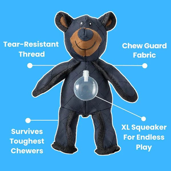 اسباب‌بازی خرس مقاوم و نشکن Rugged Paw برای جویدن‌های سنگین