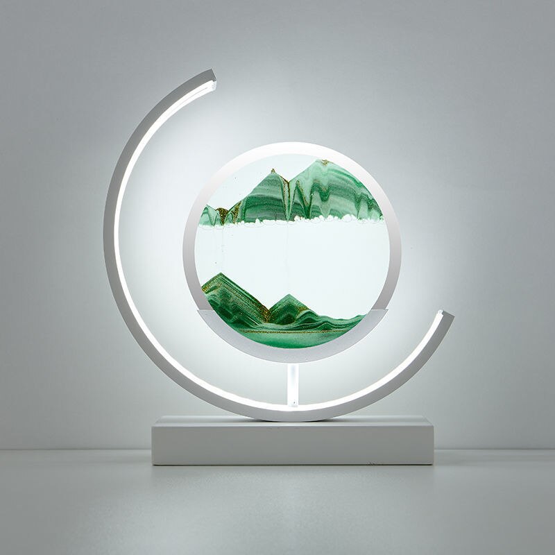 NovaQuell LED Quicksand Table Lamp With Bright Motion