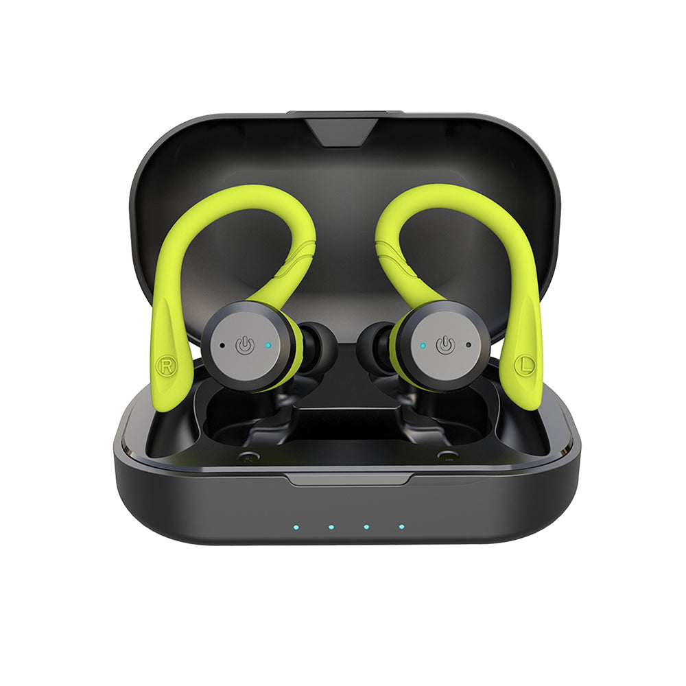 PulseGuard Bezprzewodowe Sportowe Słuchawki douszne 20 godzin pracy Bluetooth 5 IPX7