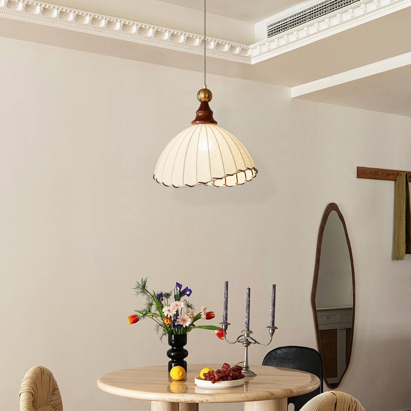 Nyvera Modern Fabric Pendant Light for Dining Room