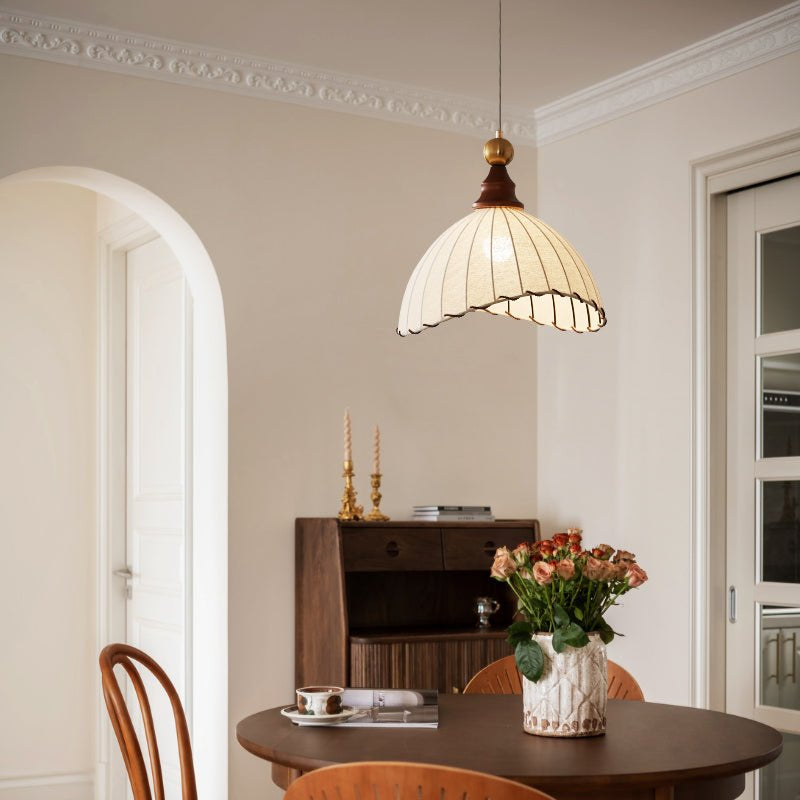 Nyvera Modern Fabric Pendant Light for Dining Room