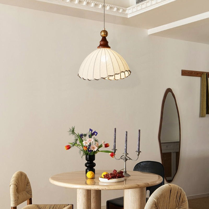 Nyvera Modern Fabric Pendant Light for Dining Room