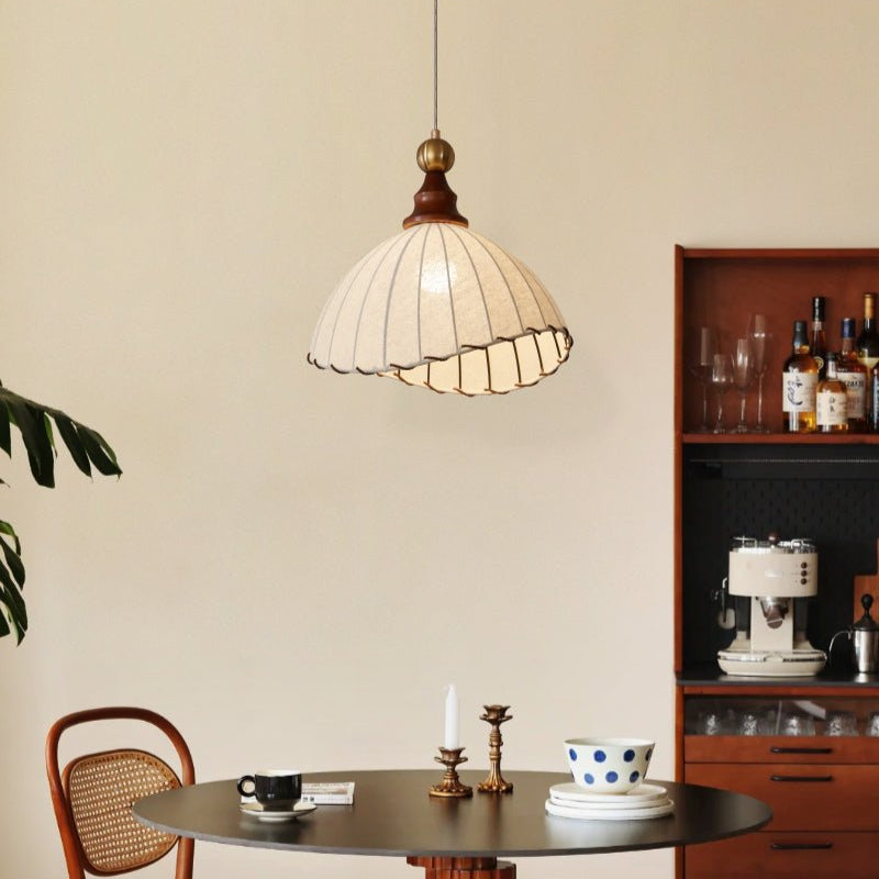 Nyvera Modern Fabric Pendant Light for Dining Room