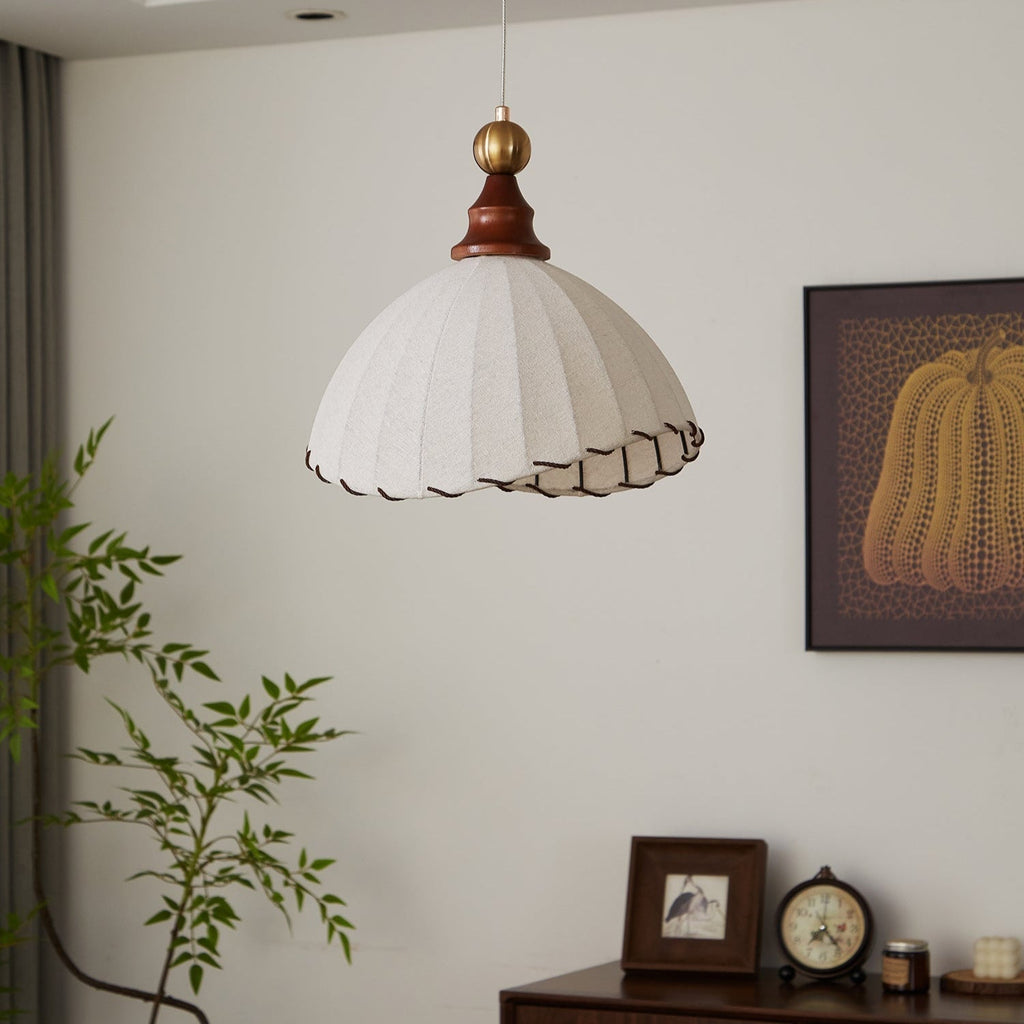 Nyvera Modern Fabric Pendant Light for Dining Room