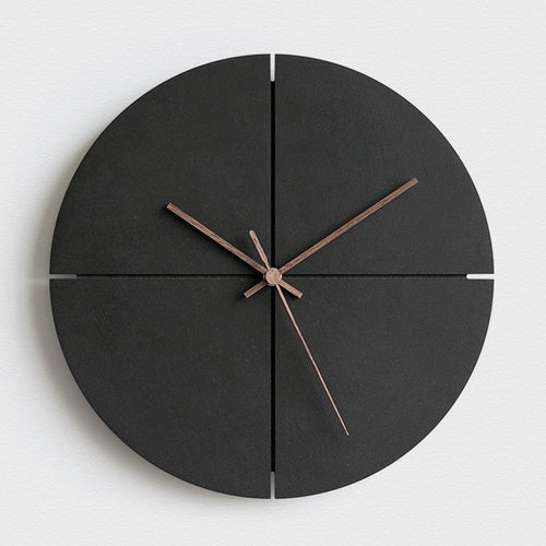 CalmTime minimalistické moderní tiché nástěnné hodiny do obývacího pokoje