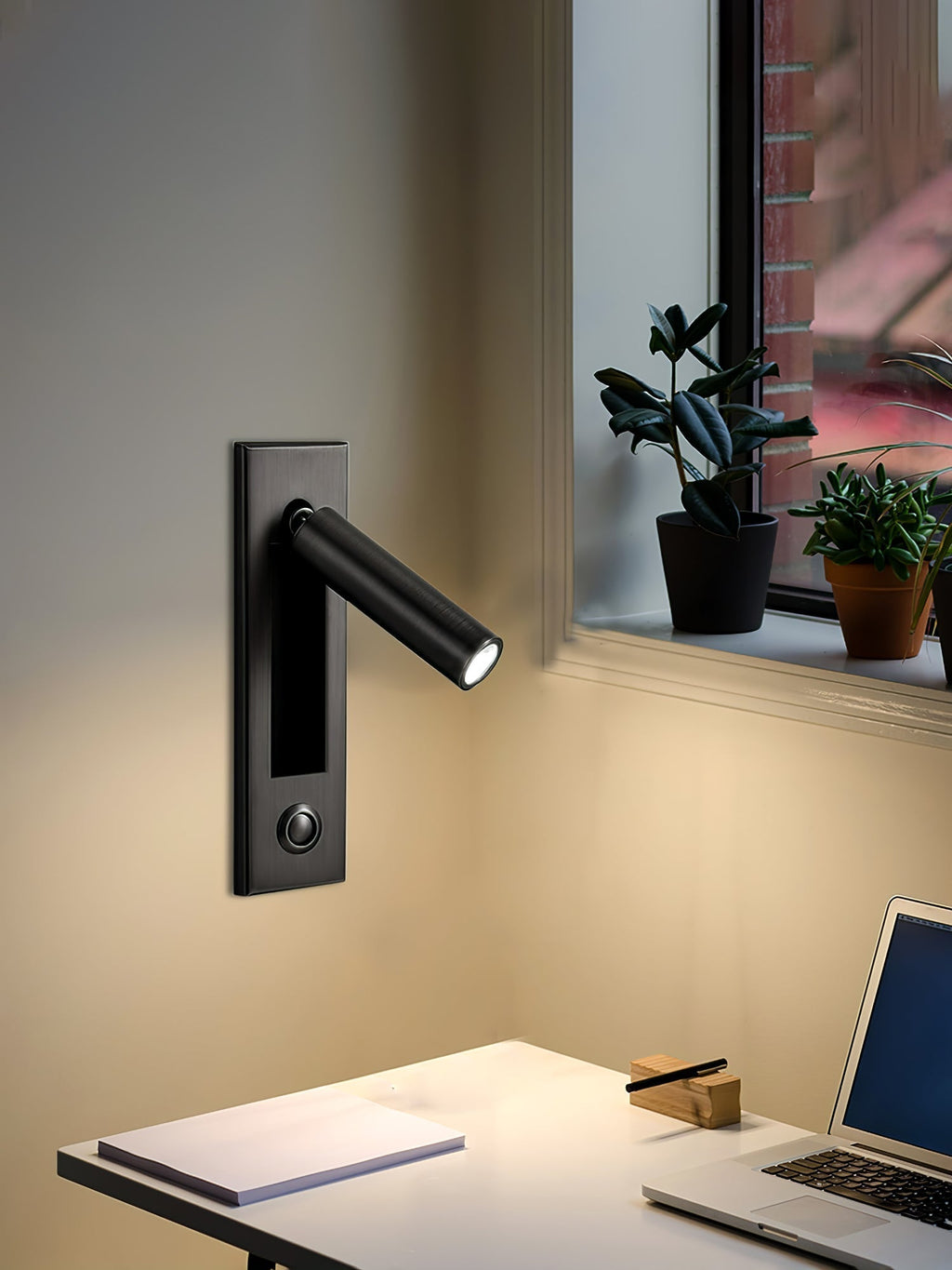 Flush Mount Bedside Sconce for Reading and Cozy Ambience