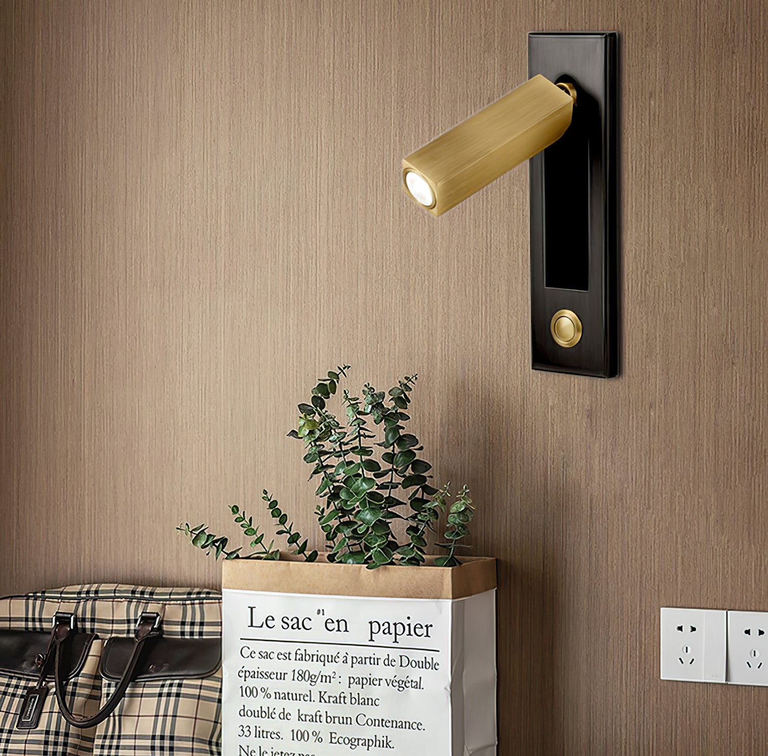 Flush Mount Bedside Sconce for Reading and Cozy Ambience