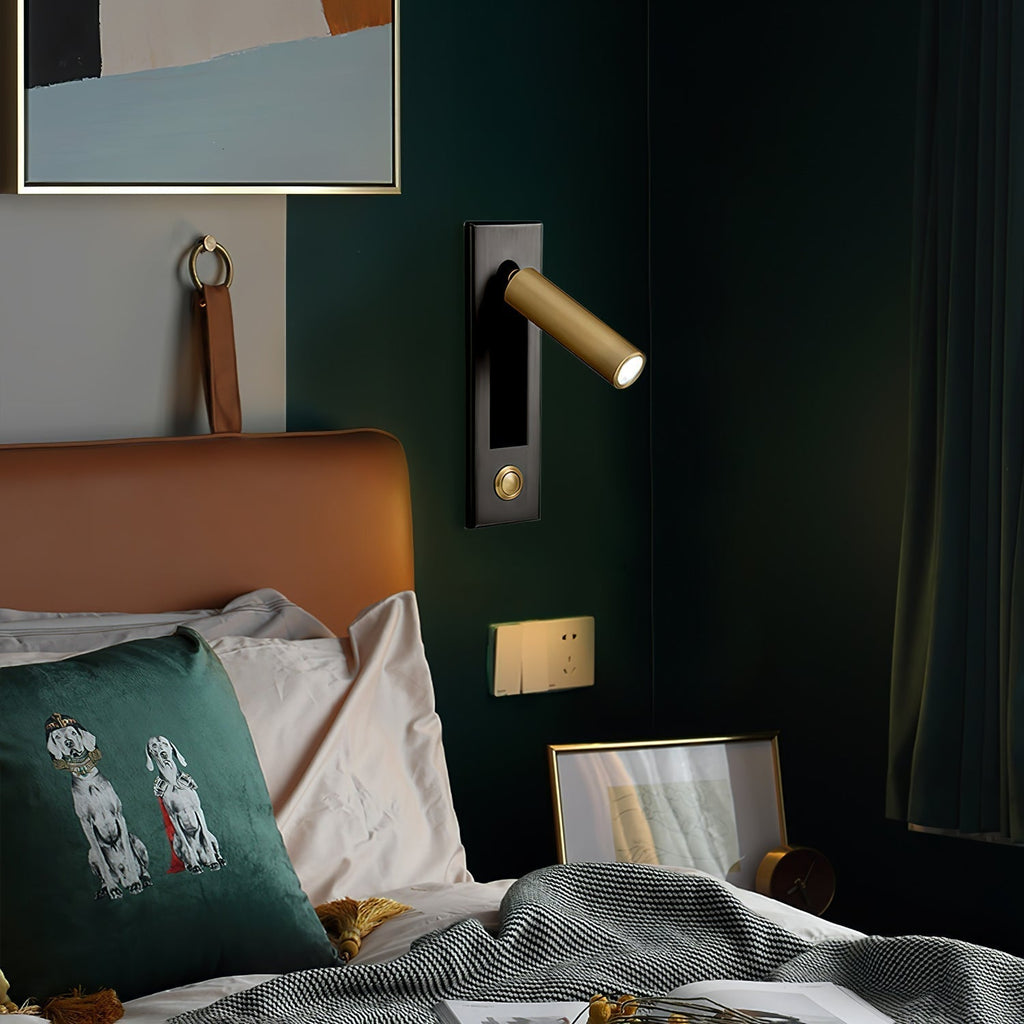 Flush Mount Bedside Sconce for Reading and Cozy Ambience