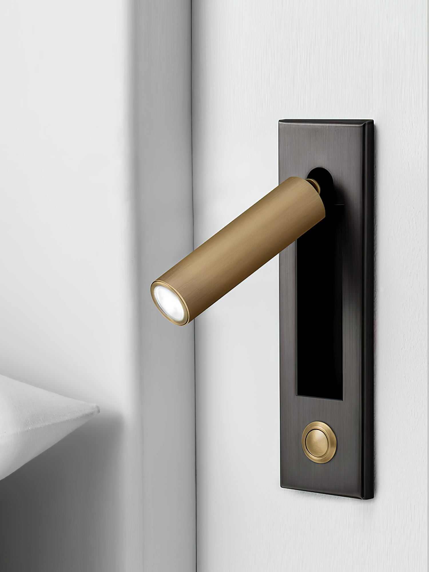Flush Mount Bedside Sconce for Reading and Cozy Ambience